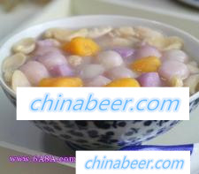 台湾小吃：花生小汤圆和脆圆