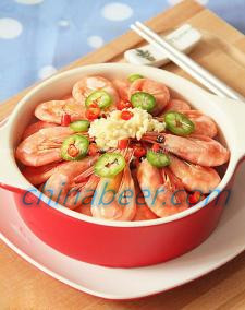 宴客海鲜 蒜茸粉丝北极虾
