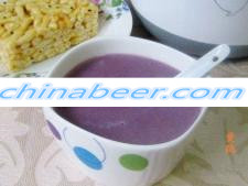 排毒润肤 紫薯五谷黄豆浆