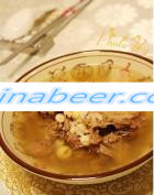 湘白莲薏米炖鸭汤的做法
